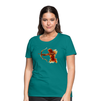 Thumbnail for Women’s Mythical Sagittarius Premium T-Shirt - teal