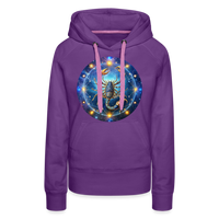 Thumbnail for Women’s Symbol Scorpio Premium Hoodie - purple 