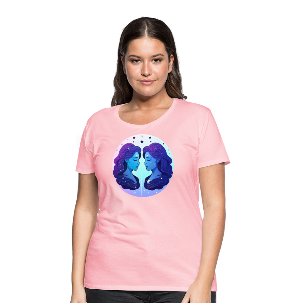 Women’s Magic Gemini Premium T-Shirt - pink