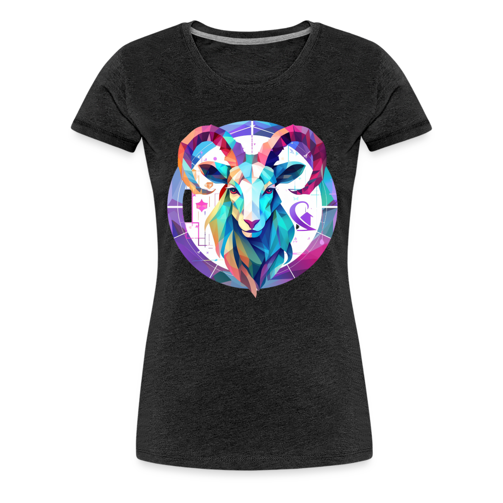 Women’s Mythical Aries Premium T-Shirt - charcoal grey