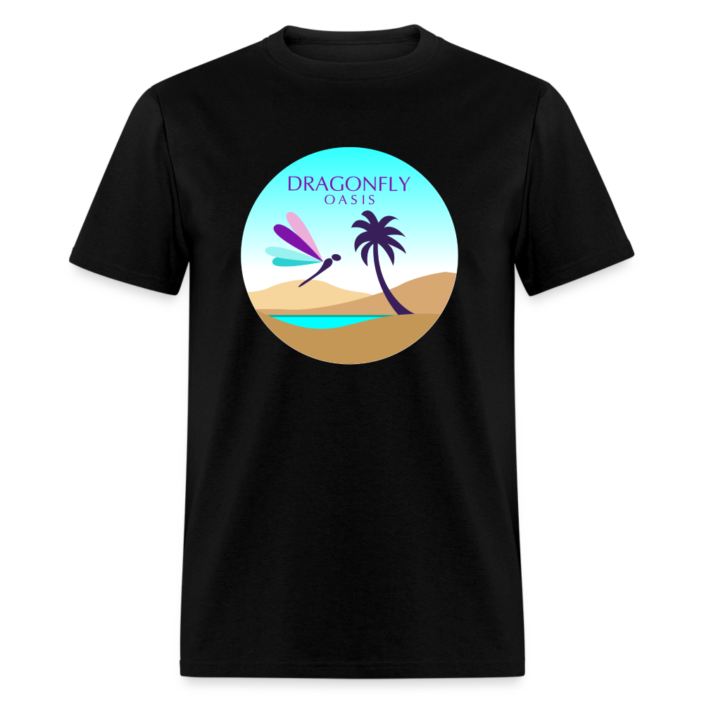 Men's Dragonfly 2nd Logo Classic T-Shirt - black