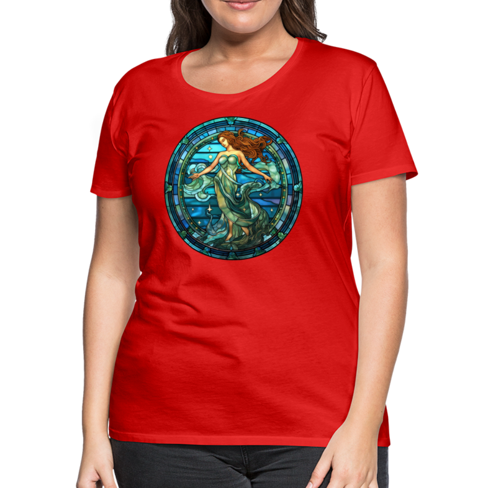 Women’s Mosaic Aquarius Premium T-Shirt - red