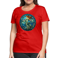 Thumbnail for Women’s Mosaic Aquarius Premium T-Shirt - red