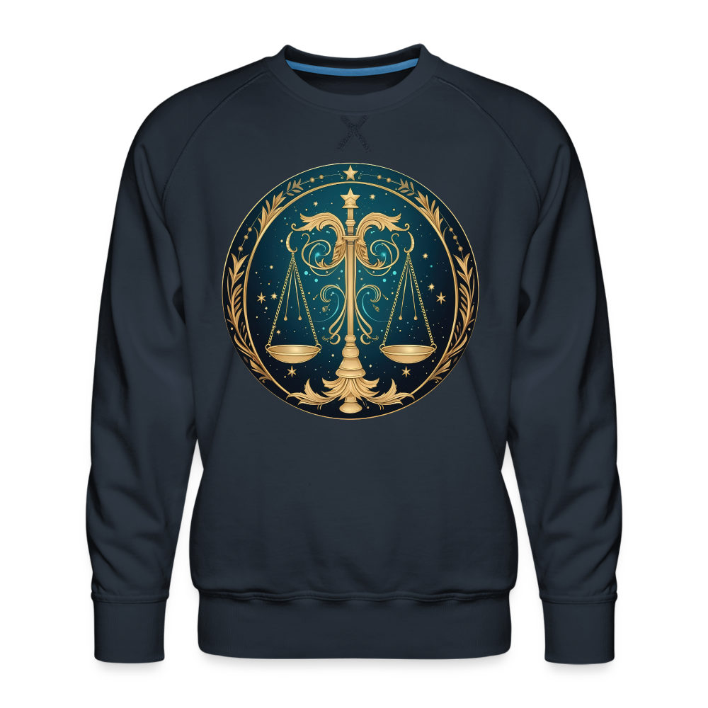 Men’s Mystic Libra Premium Sweatshirt - navy