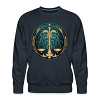 Thumbnail for Men’s Mystic Libra Premium Sweatshirt - navy