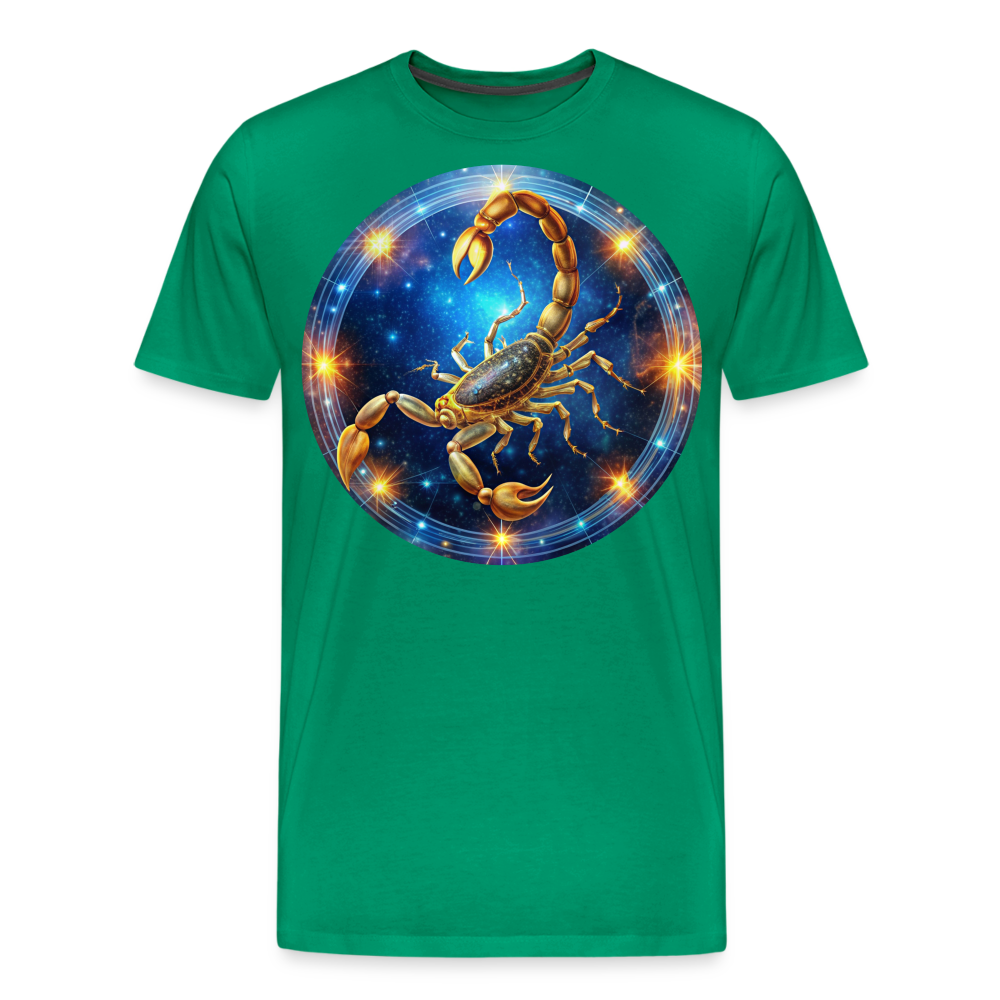 Men's Mystic Scorpio Premium T-Shirt - kelly green