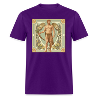 Thumbnail for Men's Mythical Virgo Classic T-Shirt - purple