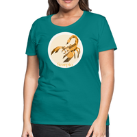 Thumbnail for Women’s Mosaic Scorpio Premium T-Shirt - teal