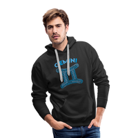 Thumbnail for Men's Power Words Gemini Premium Hoodie - black