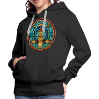 Thumbnail for Women’s Mosaic Libra Premium Hoodie - black