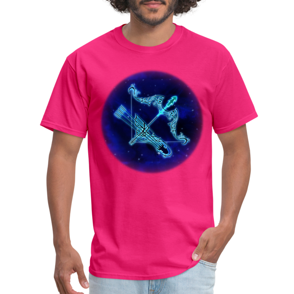 Men's Stellar Sagittarius Classic T-Shirt - fuchsia