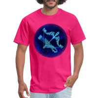 Thumbnail for Men's Stellar Sagittarius Classic T-Shirt - fuchsia