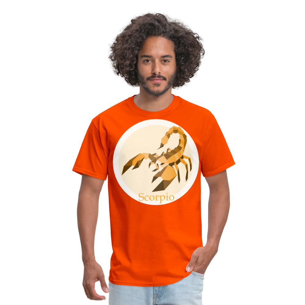 Men's Mosaic Scorpio Classic T-Shirt - orange