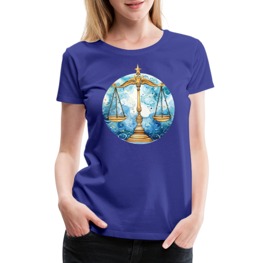 Women’sMythical Libra Premium T-Shirt - royal blue