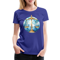 Thumbnail for Women’sMythical Libra Premium T-Shirt - royal blue