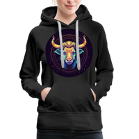 Thumbnail for Women’s Magic Taurus Premium Hoodie - black