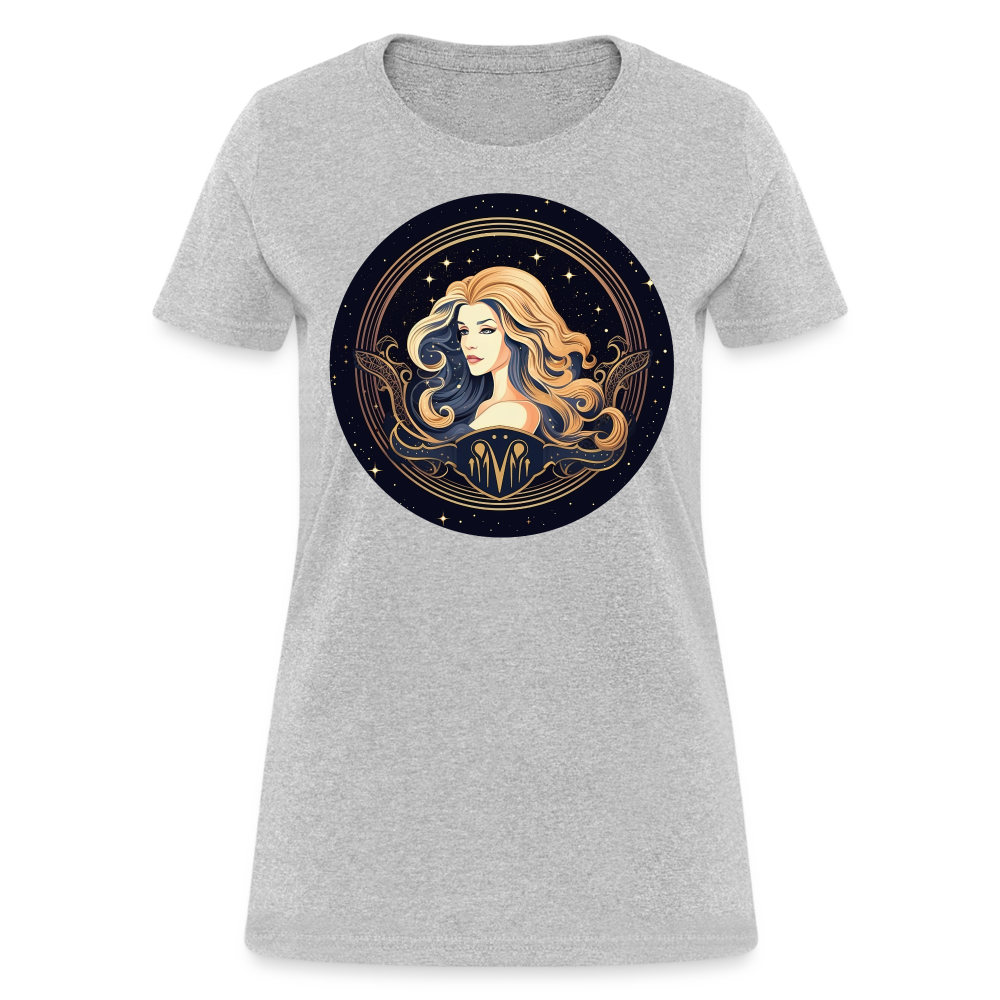 Women's Mystic Virgo T-Shirt - heather gray