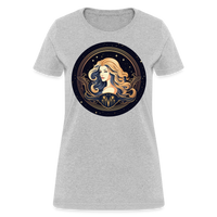 Thumbnail for Women's Mystic Virgo T-Shirt - heather gray