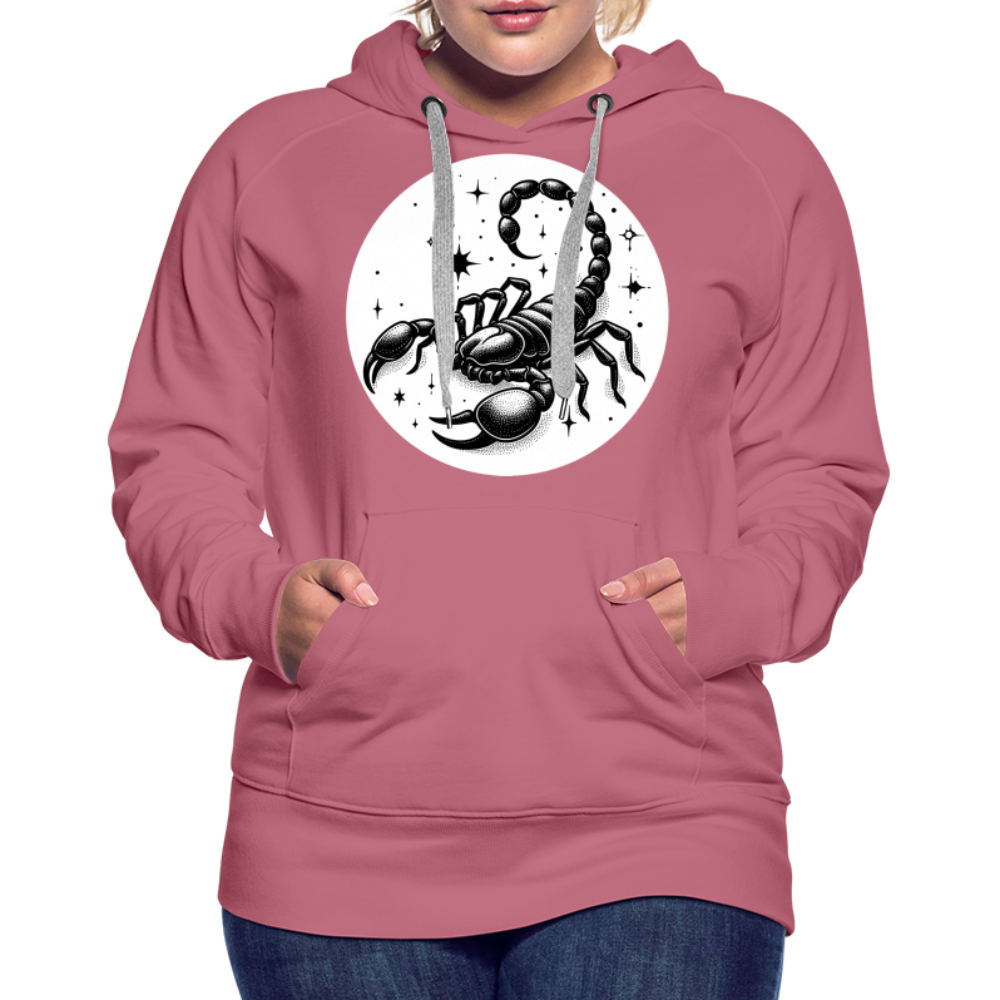 Women’s Magic Scorpio Premium Hoodie - mauve