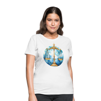 Thumbnail for Women's Mythical Libra T-Shirt - white