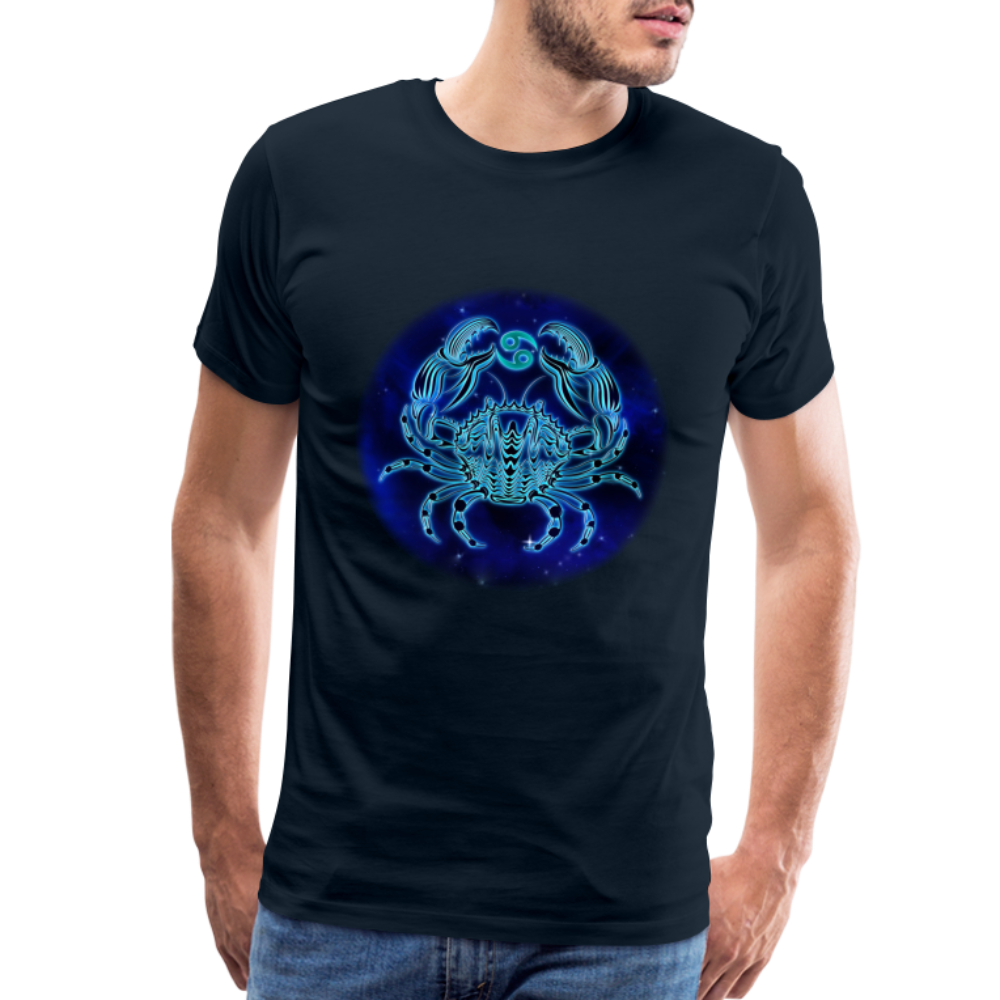 Men's Stellar Cancer Premium T-Shirt - deep navy