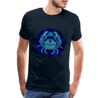 Thumbnail for Men's Stellar Cancer Premium T-Shirt - deep navy