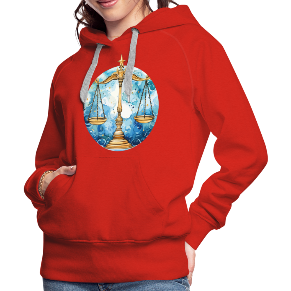 Women’s Mythical Libra Premium Hoodie - red