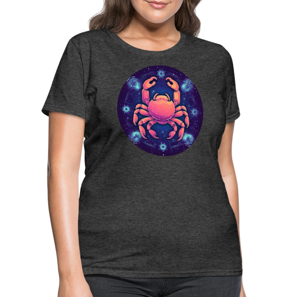 Women's Magic Cancer T-Shirt - heather black