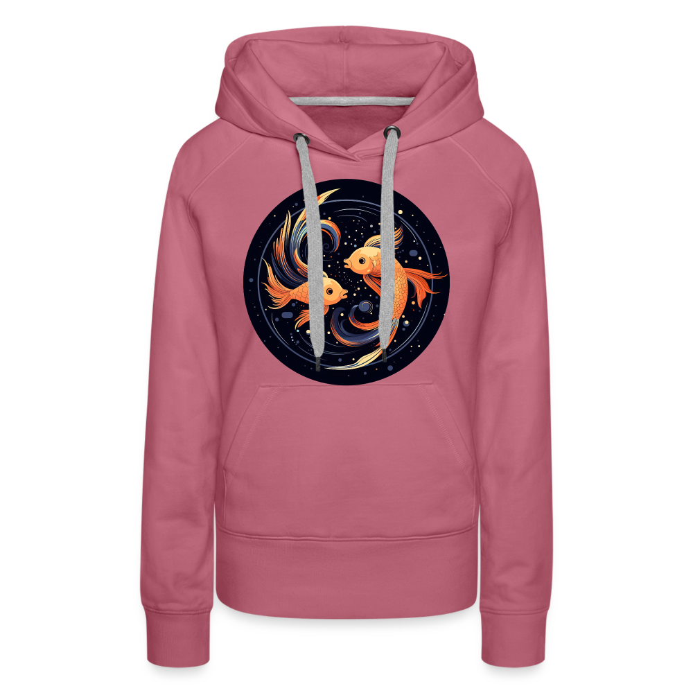 Women’s Mystic Pisces Premium Hoodie - mauve