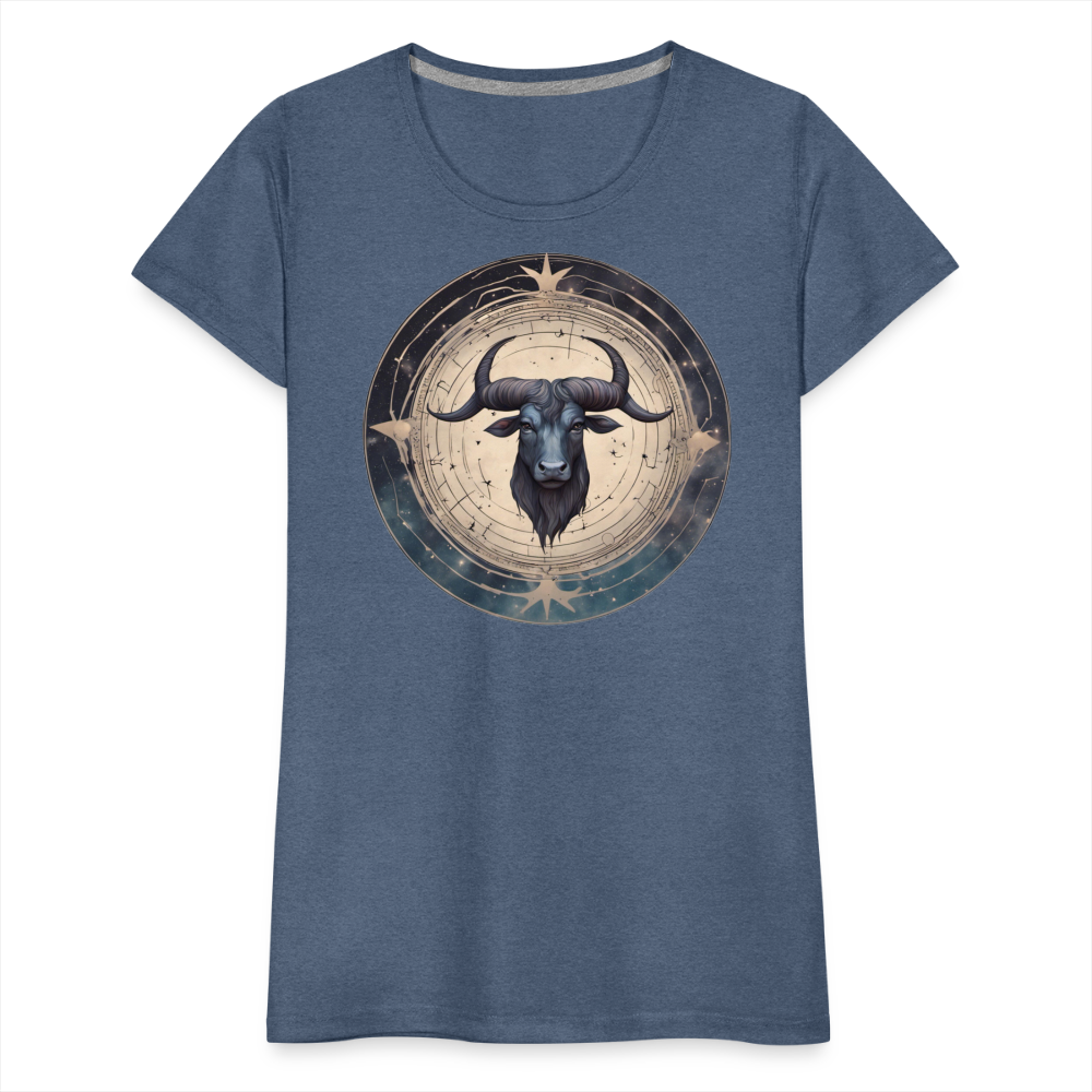 Women’s Mythical Taurus Premium T-Shirt - heather blue