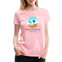 Thumbnail for Women's Dragonfly Oasis V.1 Premium T-Shirt - pink