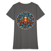 Thumbnail for Women's Mosaic Cancer T-Shirt - charcoal