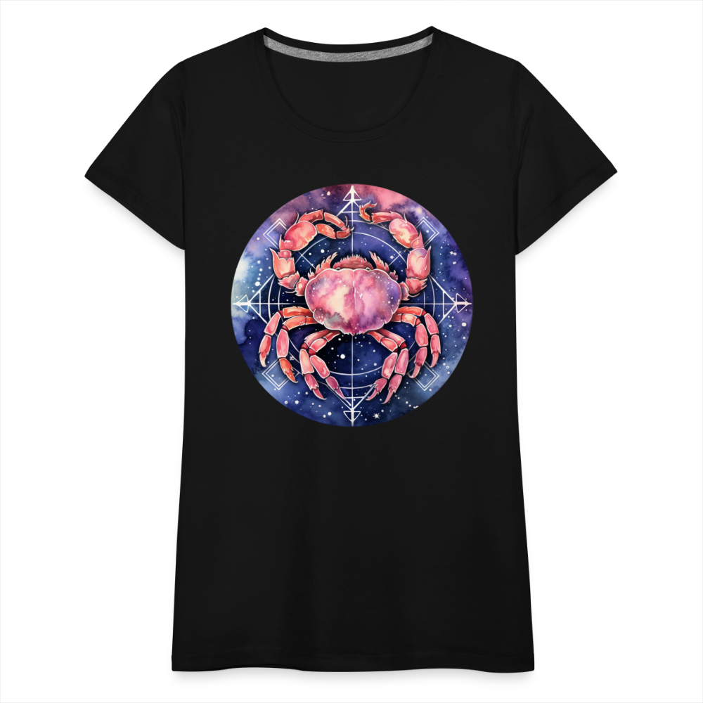 Women’s Mythical Cancer Premium T-Shirt - black