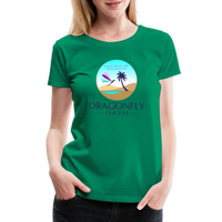 Thumbnail for Women's Dragonfly Oasis V.1 Premium T-Shirt - kelly green