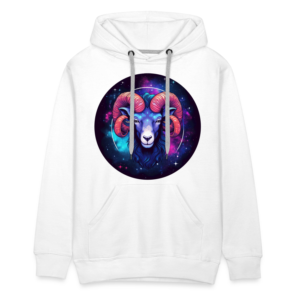 Men’s Magic Aries Premium Hoodie - white