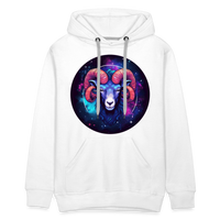 Thumbnail for Men’s Magic Aries Premium Hoodie - white