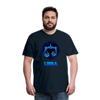 Thumbnail for Men's Libra Premium T-Shirt - deep navy