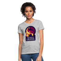 Thumbnail for Women's Glow Scorpio T-Shirt - heather gray