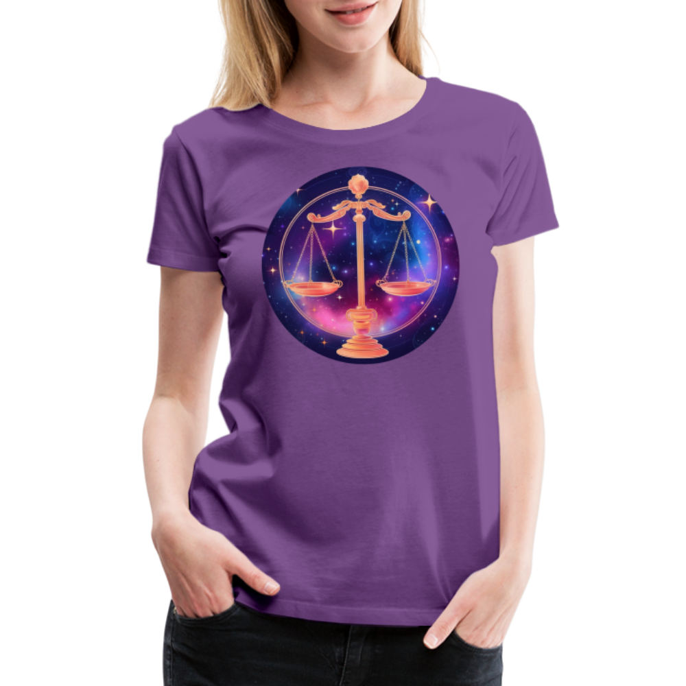 Women’s Magic Libra Premium T-Shirt - purple