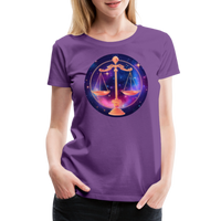 Thumbnail for Women’s Magic Libra Premium T-Shirt - purple