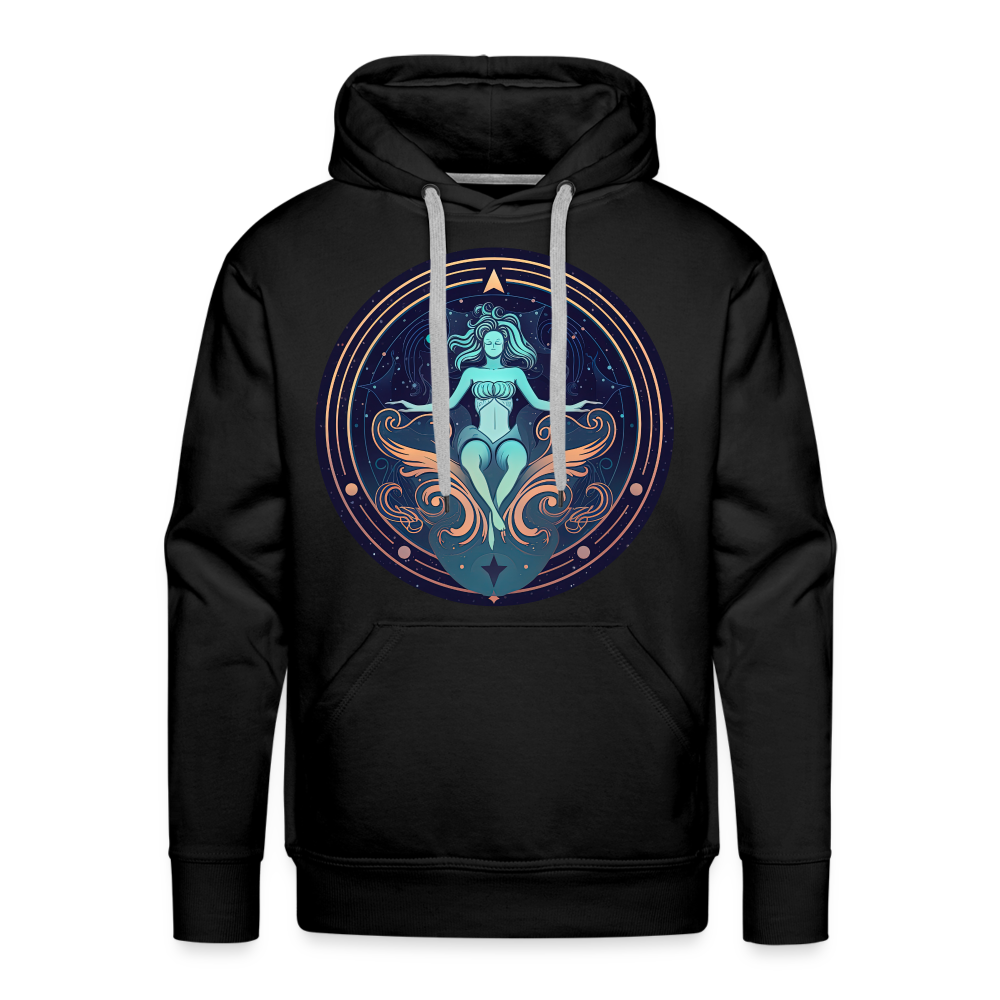 Men’s Mystic Aquarius Premium Hoodie - black