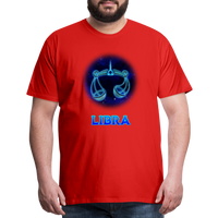 Thumbnail for Men's Libra Premium T-Shirt - red