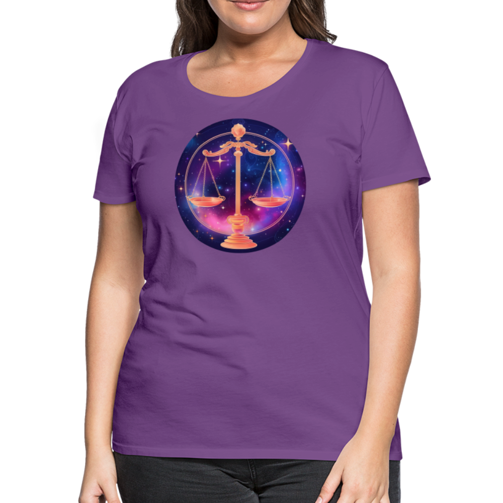 Women’s Magic Libra Premium T-Shirt - purple