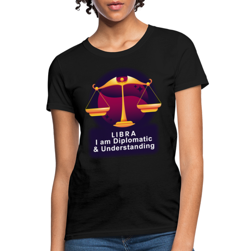 Women's Glow Libra T-Shirt - black