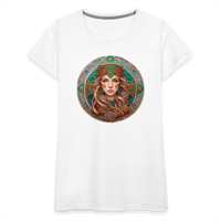 Thumbnail for Women’s Mythical Virgo Premium T-Shirt - white