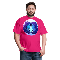 Thumbnail for Men's Magic Gemini Classic T-Shirt - fuchsia