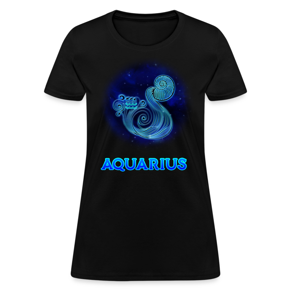 Women's Stellar Aquarius T-Shirt - black