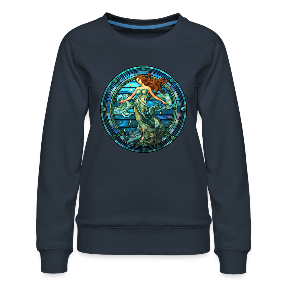 Women’s Mosaic Aquarius Premium Sweatshirt - navy