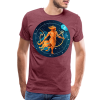 Thumbnail for Men's Mythical Sagittarius Premium T-Shirt - heather burgundy