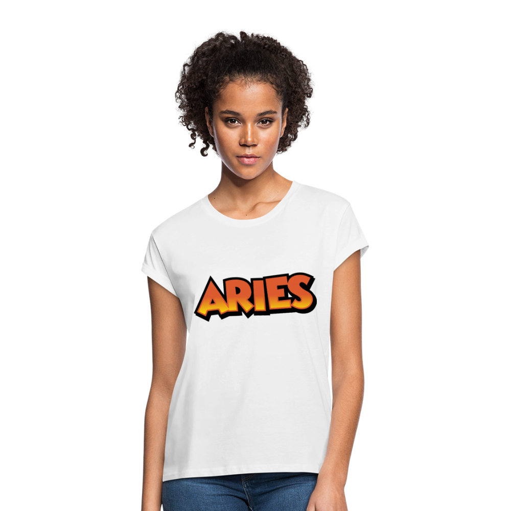 Women's Aries Oneeighty Relaxed Fit T-Shirt - white